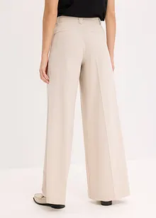 Pantaloni con pinces doppia, bonprix
