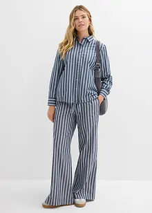 Camicetta oversize con coulisse, bonprix