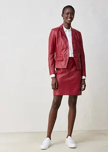 Blazer corto in nappa di agnello, bonprix