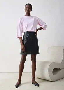 Maglia a trapezio con percentuale di seta, bonprix