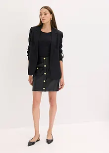 Minigonna in similpelle, bonprix