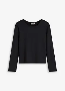 Maglia a maniche lunghe con spalline imbottite, bonprix