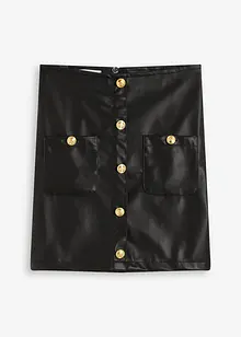 Minigonna in similpelle, bonprix