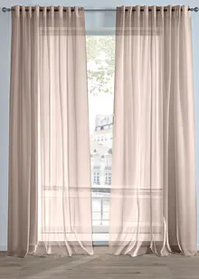 Tenda in batista fine con trama operata (pacco da 1), bonprix