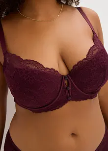 Reggiseno con coppe preformate in pizzo fine, bonprix