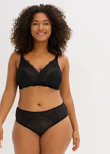 Slip alto con ricami, bonprix