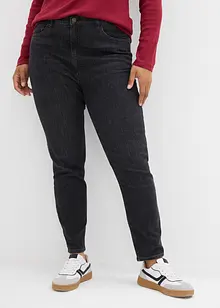 Jeans skinny cropped, vita alta, bonprix