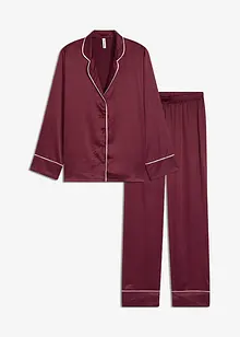 Pigiama in satin lucido, bonprix