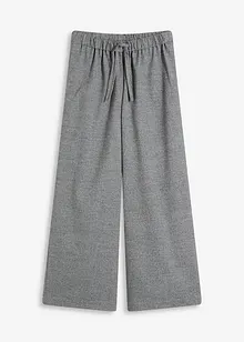 Pantaloni a palazzo in simil lana, bonprix
