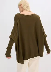 Maglione in filato fine di misto viscosa, bonprix