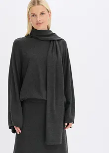 Maglione morbido in filato fine misto viscosa, bonprix