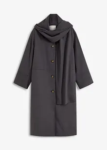 Cappotto oversize in morbido misto viscosa, bonprix