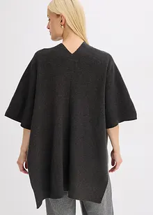 Mantella oversize in maglia, bonprix