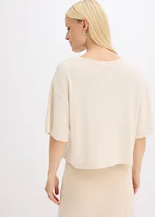 T-shirt boxy cropped, bonprix