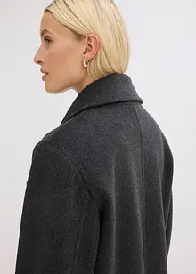 Caban in simil lana, bonprix