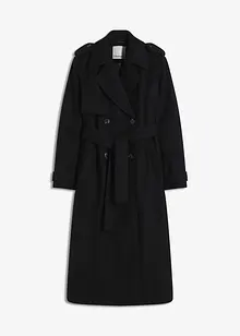 Trench effetto lana, bonprix