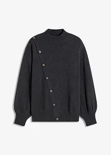 Maglione con bottoni, bonprix
