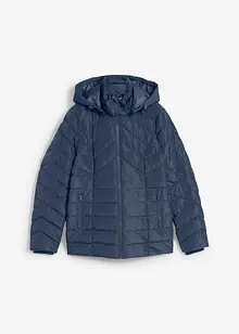 Giacca trapuntata leggera con cappuccio rimovibile, bonprix