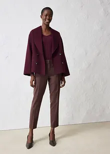 Pantaloni aderenti con lana, bonprix
