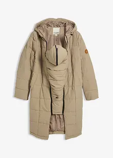Giubbotto trapuntato prémaman 3 in 1 con inserto babywearing e poliestere riciclato, bonprix