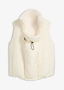 Gilet prémaman double face 4 in 1 con inserto babywearing, bonprix