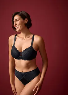 Reggiseno con ferretto effetto brillante, bonprix