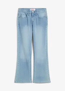 Jeans bootcut, vita media, bonprix