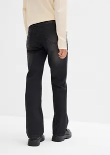 Jeans bootcut, vita media, bonprix