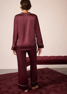 Pigiama in satin lucido, bonprix