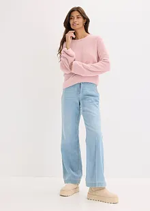 Maglione morbido con maniche ampie, bonprix