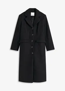 Cappotto lungo in simil lana, bonprix