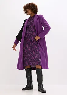 Cappotto lungo in simil lana, bonprix