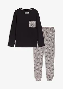 Pigiama in puro cotone, bonprix