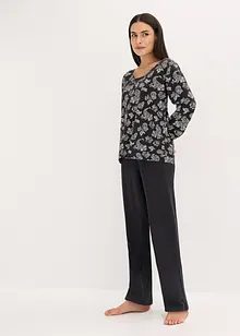 Pigiama in puro cotone, bonprix