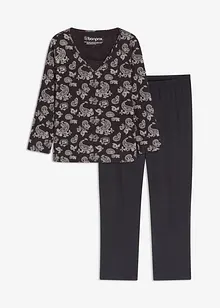 Pigiama in puro cotone, bonprix