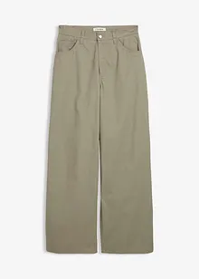 Pantaloni in twill di puro cotone, bonprix