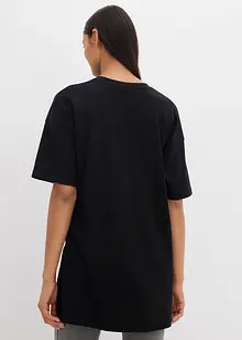 Maglia lunga oversize in puro cotone biologico, bonprix