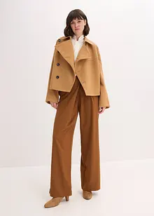 Pantaloni larghi in misto viscosa fluente, bonprix