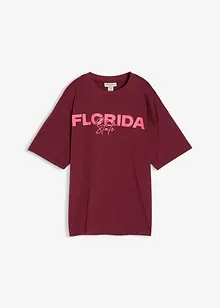 T-shirt oversize in puro cotone biologico, bonprix