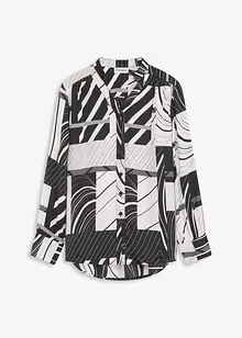 Blusa in satin, bonprix