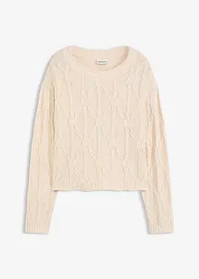 Maglione in misto cotone, bonprix