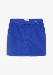 Gonna corta in velluto a coste, bonprix