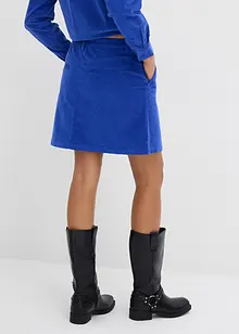 Gonna corta in velluto a coste, bonprix