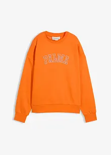 Felpa oversize in misto cotone, bonprix