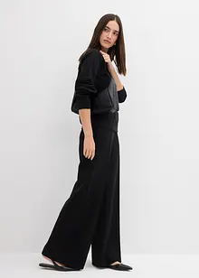 Maglia a maniche lunghe in punto di Roma, bonprix