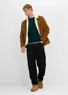 Maglione in filato fine con lana merino, bonprix