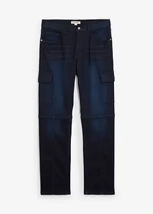 Jeans jogger cargo con girovita comodo regular fit, straight, bonprix