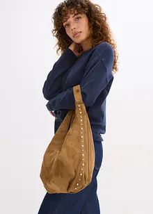 Borsa shopper con borchiette, bonprix