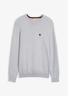 Maglione in filato fine con cotone riciclato, bonprix