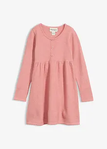 Abito in maglia con abbottonatura decorativa, bonprix